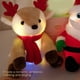 thumbnail image 4 of Reno De Peluche Con Luz, Regalo De Cumpleaños, Juguete Animado Musical De Navidad Que Funciona Con Pilas, A La Moda, Respetuoso Con La Piel, Para Cabecera, 4 of 7