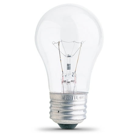 

Feit 25A15/Cl/24-130 Pack Of (24) 25 Watt Clear Dimmable A15 Medium (E26) Incandescent