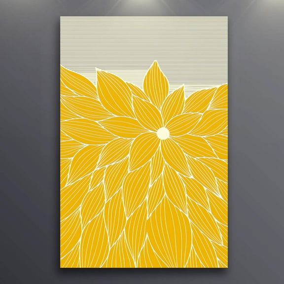 wall26 Canvas Wall Art - Abstract Theme- Modern Home Art Stretched and Framed Ready to Hang - 16x24 inches