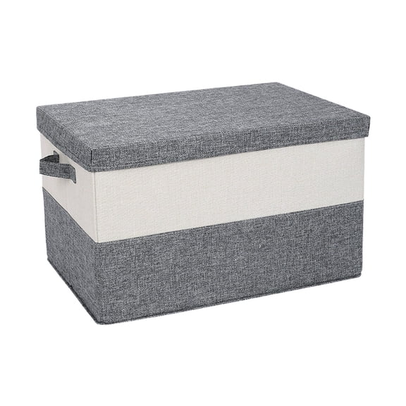 Storage Bins with Lids Foldable Extra-Large Clothing Storage Box for Bedroom Home Organization