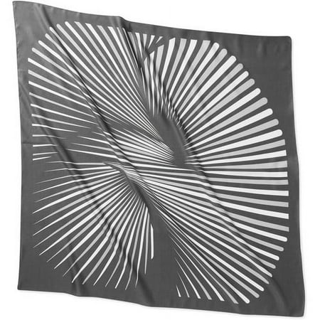 George - Women's Sunburst Printed Square Scarf
