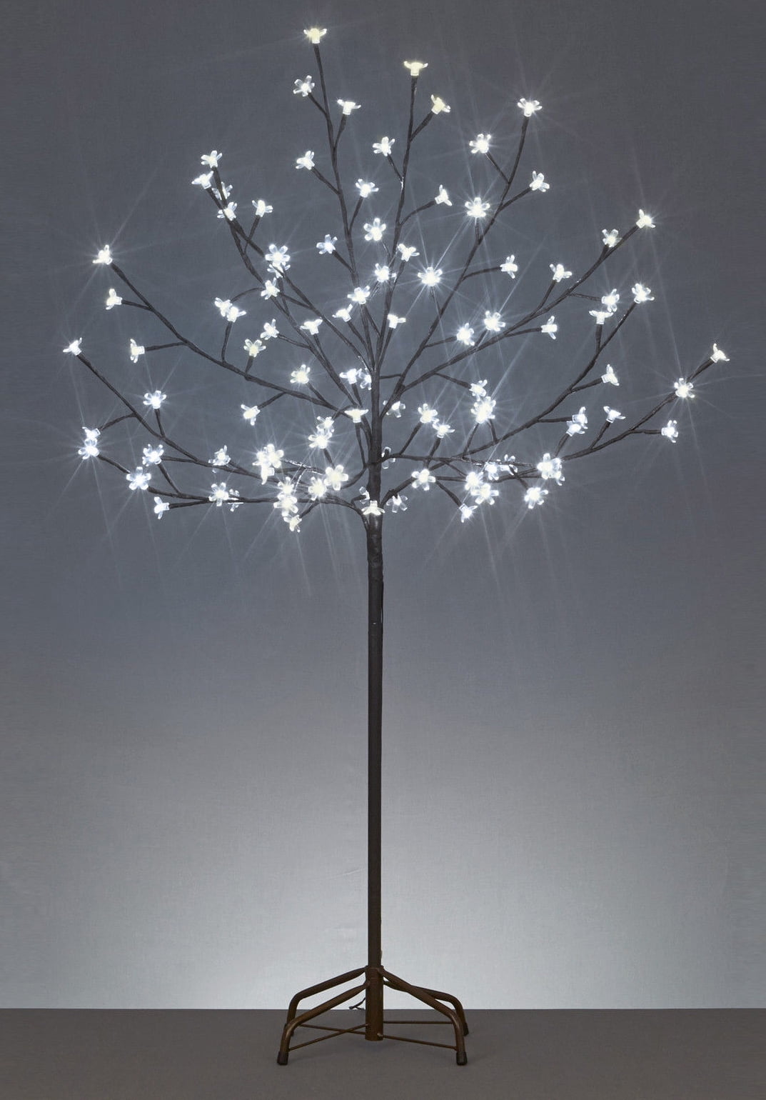 6' LED Lighted Cherry Blossom Flower Tree - Warm White Lights