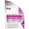 thumbnail image 3 of L'eggs Silken Mist Ultra Sheer with Run Resist Technology, Control Top Sheer Toe Pantyhose, 1-Pack, 3 of 4