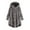 Dark Gray, variant on JINMGG Winter Coats for Women, 2024 Fashion Winter Clearance Women Plus Size Button Plush Tops Hooded Loose Cardigan Wool Coat Winter Jacket Coffee XXL