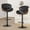 Black#8, variant on Dining Chairs 25.2" Modern Velvet Counter Stool with Gold Accents, Ergonomic Design & Plush Seat for Kitchen Island & Bar,Wooden Dining Chairs