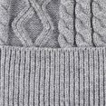 thumbnail image 5 of Otntypg Winter Beanie Hats for Women with Faux Fuzzy Pom Warm Soft Stretch Cozy Knit Fleece Thermal Snow Ski Skull Cap for Cold Weather, 5 of 5
