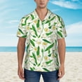thumbnail image 4 of Haiem Tulips Flowers Printed Hawaiian Shirt for Men - Men’s Casual Beach Summer Shirts - Stretch Fabric with Modern Fit-Small, 4 of 9