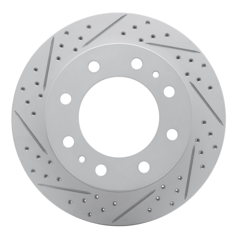 Dynamic Friction Company 830-48051L DFC Geoperformance Rotor - Drilled and Slotted