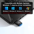 thumbnail image 3 of 5.4 Bluetooth Dongle - 20M Range USB Adapter for PC, Plug and Play, Supports Laptop Headphones, Keyboard, Mouse - Windows 11/10/8.1, 3 of 5