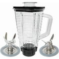 thumbnail image 1 of Replacement Parts 5-Cup Plastic Jar Assembly With Blade, Gasket, Bottom Cap, Lid. Compatible with Oster Blenders, 1 of 8