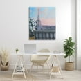 thumbnail image 2 of Stupell Industries Spring Eiffel Tower Balcony Traditional European Architecture, 36 x 48, Design by Allayn Stevens, 2 of 5