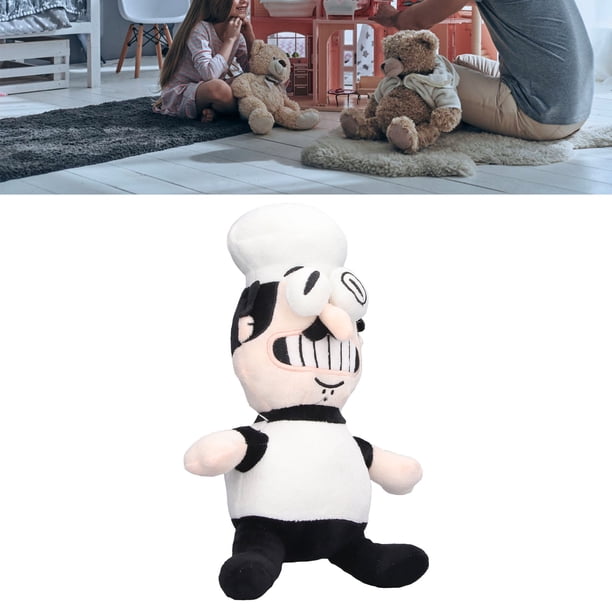 Juguetes de peluche de la torre de la pizza muñeca rellena de moda ligera del chef masculino lindo para los adultos para el coche ANGGREK Otros