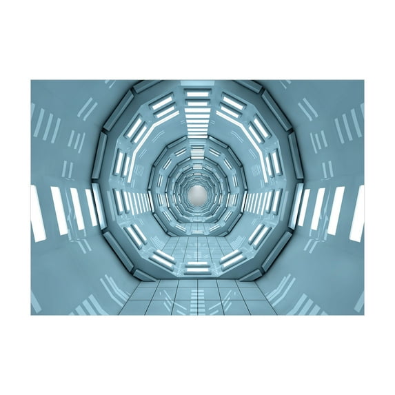 Ambesonne Outer Space Jigsaw Puzzle, Cosmos Ufo Lands, Heirloom-Quality Fun Activity for Family Durable Cardboard, 1000 pcs, Blue