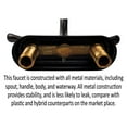 thumbnail image 4 of Builders Shoppe 2020BZ Two Handle Centerset Lavatory Faucet, Brushed Bronze Finish, 4 of 5