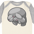 thumbnail image 4 of Inktastic Cute Manatee Family Boys or Girls Long Sleeve Baby Bodysuit, 4 of 5
