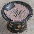 thumbnail image 3 of Dexypaws: Flat Top Ceramic Cat Bowl - Black Fish Print - 7.5oz, Pet Feeding Dish, Food & Water, Raised Ergonomic Height, Whisker Friendly, Stylish, 3 of 7