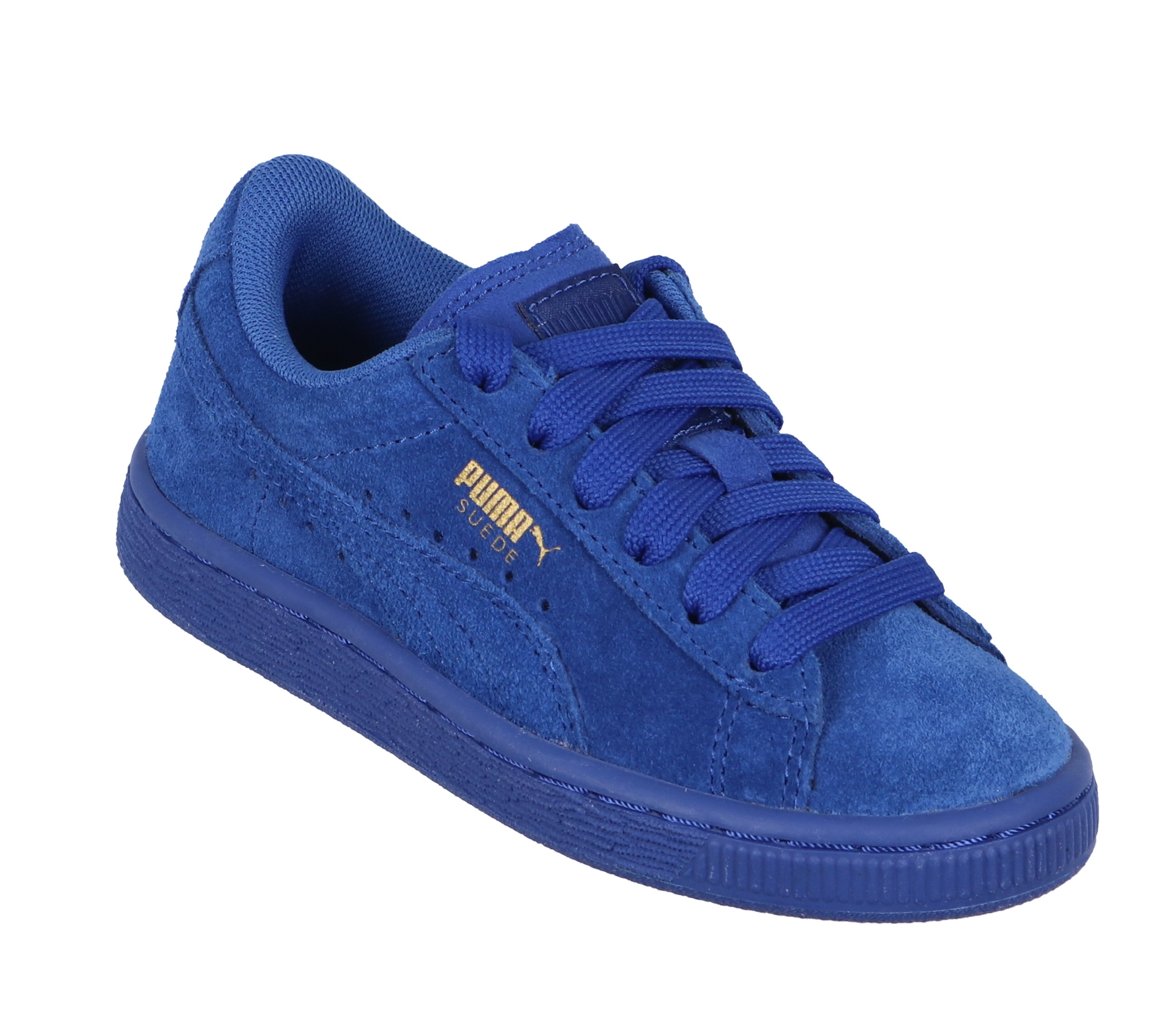 puma blue casual shoes