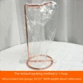 thumbnail image 2 of Rose Gold Metal Headphone Stand: Customizable, Durable Desktop Accessory for Headset Storage, Versatile Workspace Organizer with Global Market Appeal, Ideal for Business Gifts & Wholesale (Rose Gold), 2 of 3