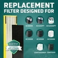 thumbnail image 6 of GermGuardian Air Purifier Replacement Filter C, FLT5000, HEPA Pure for AC5000 Series, 6 of 7