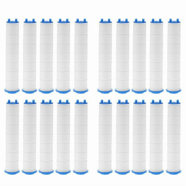 Filtro de Ducha de Mano de 20 Piezas, Baño, BañEra, Ducha, Filtro, NúCleo, Purificador de Agua