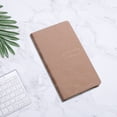 thumbnail image 4 of Wzzjkit Schedule Portable Pocket Book Planner Leather Notebook Holiday Gift Multi color Optional Solid Color Notebook, 4 of 6