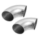 thumbnail image 1 of 2uds OD 2.01 Pulgadas 90 Grados Curva Escape Tubo Mandril Curva Codo, 1 of 7