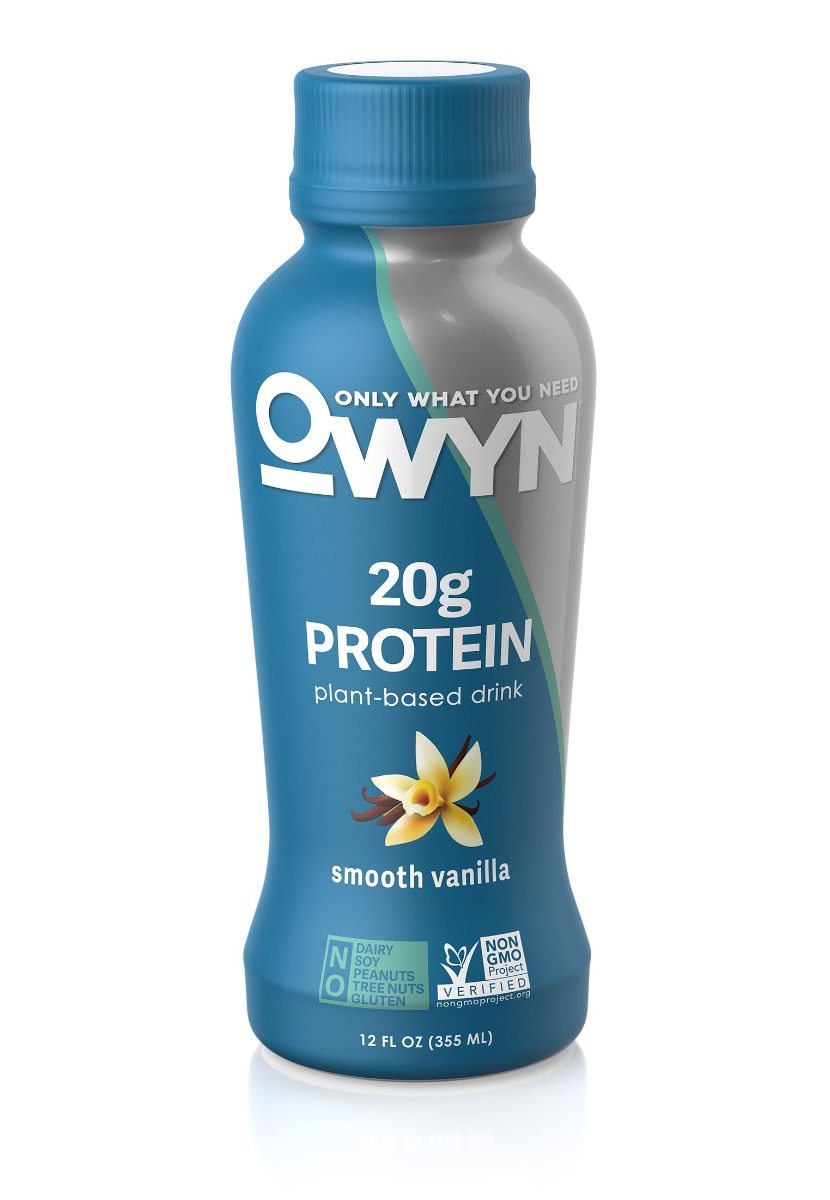 OWYN 100 PlantBased Protein Shake, 12 Fl Oz Bottle, 20g