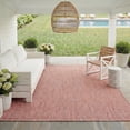 thumbnail image 4 of Safavieh Courtyard Finnian Solid Indoor/Outdoor Area Rug, Red/Beige, 9' x 12', 4 of 17