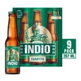 thumbnail image 1 of Cerveza Indio Cuartito Botella  9 pack 207 ml c/u, 1 of 5