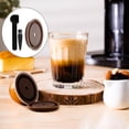 thumbnail image 3 of Discos de café reutilizables, para piezas de máquinas de espresso, filtros de alimentos con tapa Cuchara Cepillo 1 Tapa, 3 of 9