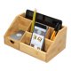 thumbnail image 3 of Fiudx Organizador de Escritorio de Madera, Caja de Almacenamiento Multifuncional, Portalápices, Tijeras y Destornillador, Decoración para El Hogar y La Oficina, Idea de Regalo, Hecho a Mano, 24,5 X 1, 3 of 7