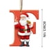 thumbnail image 5 of Adornos Navideños Colgantes con 26 Letras para Árbol de Navidad, Personalizados, para Hacer Tú Mismo., 5 of 6