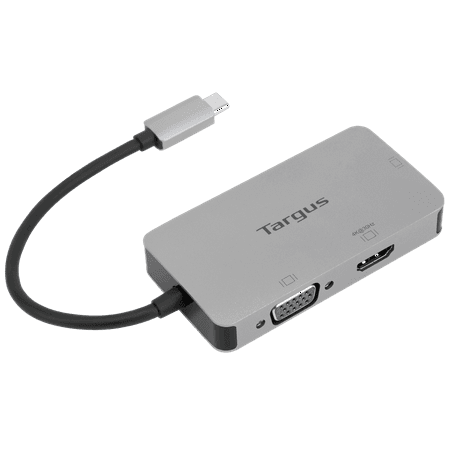 Targus USB-C Single Video Adapter with 4K HDMI/DVI/ VGA - ACA961USZ