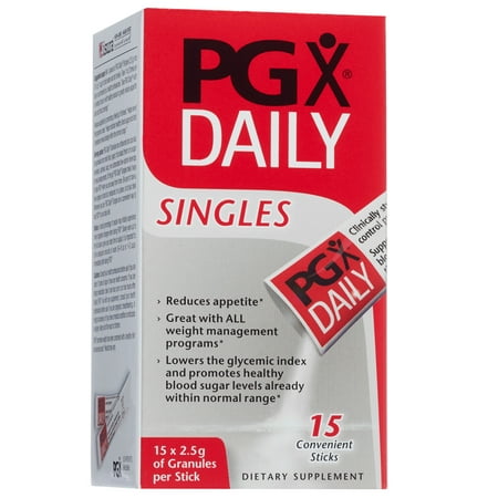 PGX by Natural Factors, Daily Singles Powder, 15 Packets