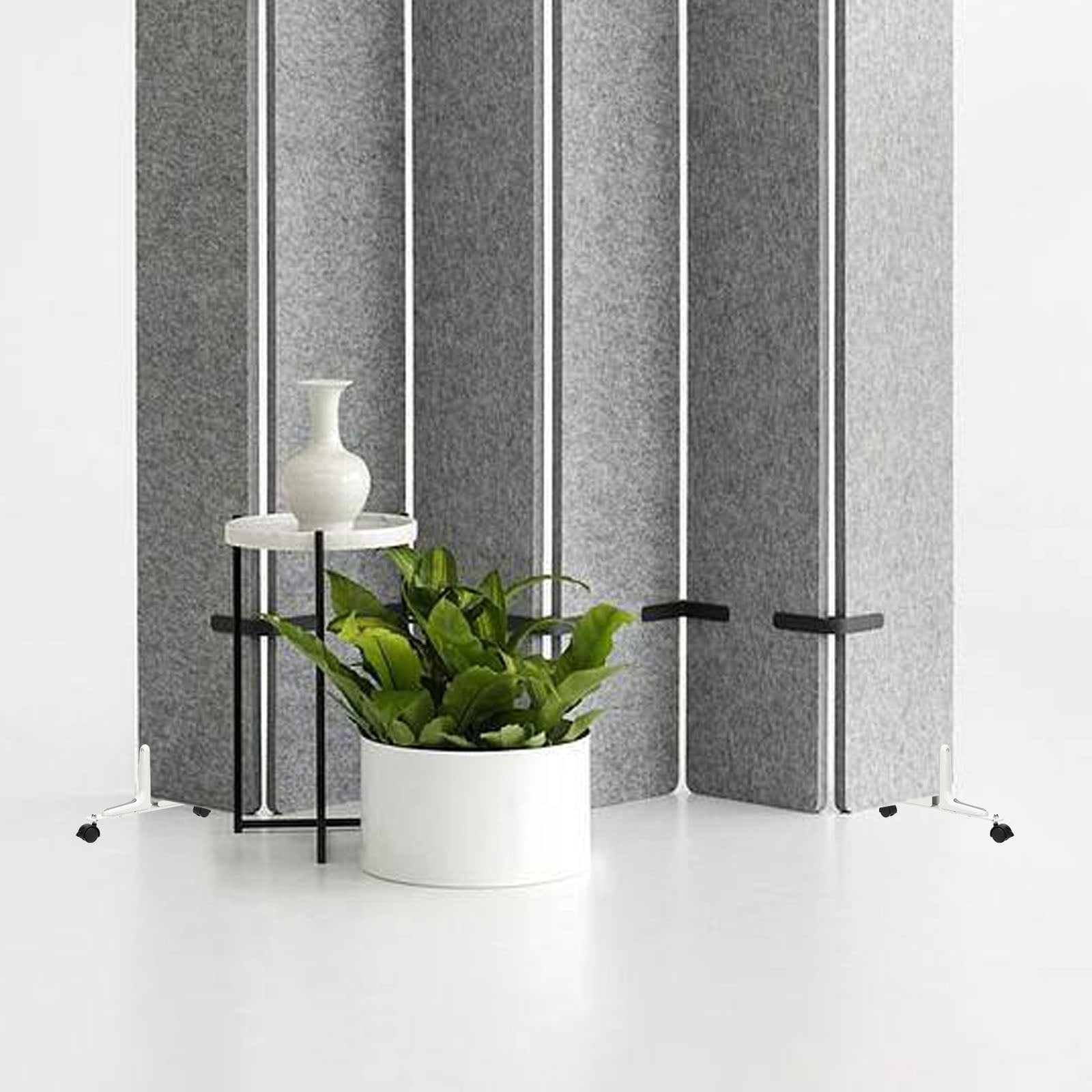 FESTFENDS Room Dividers Feet Wear Resistance Break Resistance Easy Installation 1Set