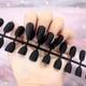 thumbnail image 1 of Uñas postizas, uñas postizas, regalos para mujeres, uñas largas mate carnosas, 24 parches para uñas postizas, parche para uñas postizas, pegatinas para uñas, 1 of 3