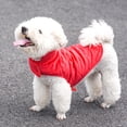 thumbnail image 4 of DOPI Pet Apparel Solid Color Keep Warmth Skin-friendly Pet Dog Vest Coat Outfit for Winter, 4 of 8