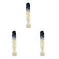 thumbnail image 4 of Jumpingount Trenzas de cabello de moda, estilo deseado con extensiones de cabello trenzado de Color Natural, cabello trenzado Jumbo B34 Type1 NO1, 4 of 6