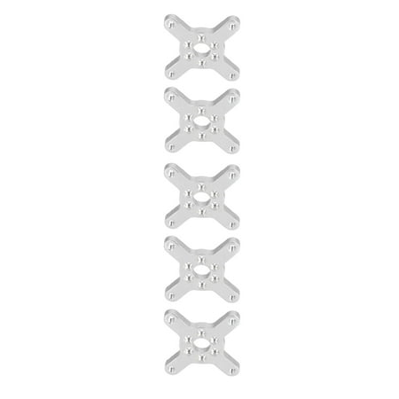 

FTVOGUE Motor Mount Gear Protection Motor Mount 5pcs Gear Motor Mounts Aluminum Alloy Face Tapping Gear Motor Holders With Screws For Hex Motor Fixing Gear Protection
