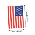 thumbnail image 3 of USA Flag Banner,Patriotic American Flags Mini US Flags Bunting for 4th of July Decorations, Independence Day Party Supplies,Bars Backyard,String Pennant Banner with 25 Small Flags 26 Feet, 3 of 6