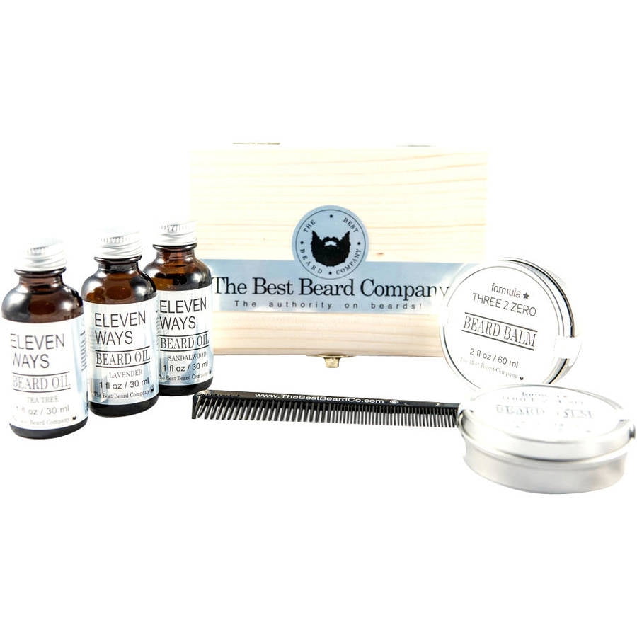 The Best Beard Company The Best Beard Company Variety Deluxe Grooming Kit, 9 pc