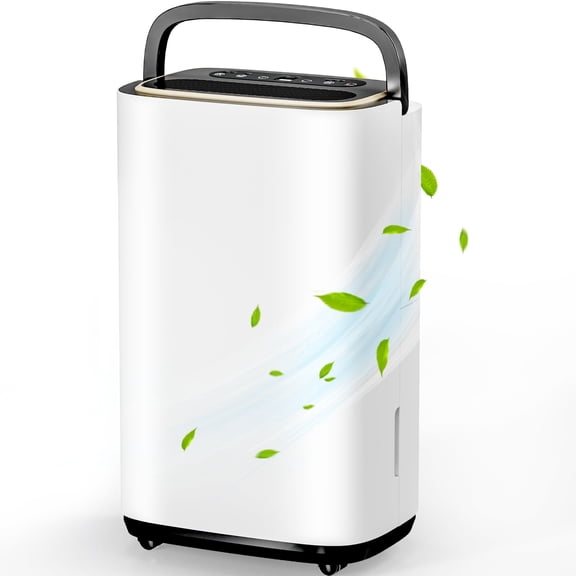 Nepsam 9-Pint (DOE) Multi-Function Dehumidifier, 3000 Sq. Ft Coverage Area with 3 Modes with Drain Hose & 24H Timer, 3 Modes for Home, Office, Basement