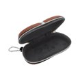 thumbnail image 2 of Unique Bargains 1 Pc Hook EyeGlasses Case Durable Eyeglasses Storage Brown, 2 of 5