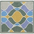 thumbnail image 4 of SAFAVIEH Soho Juliet Abstract Wool Area Rug, Multi, 6' x 6' Square, 4 of 6