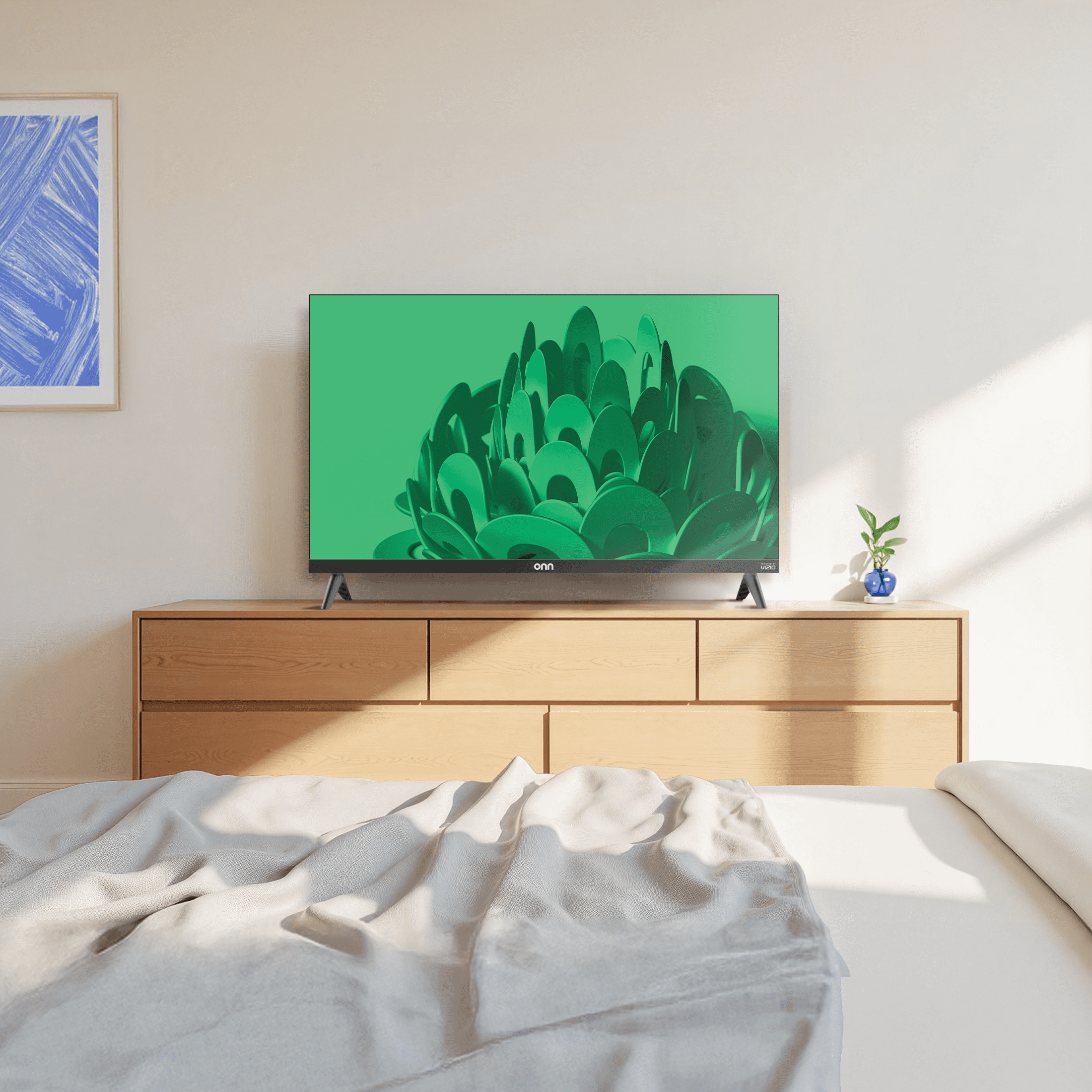 onn 24" Class 720P HD Powered by VIZIO Smart Television, 24S2V1