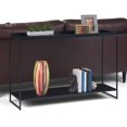 thumbnail image 2 of SIMPLIHOME Table Console Industrielle Moderne 47 Pouces Grand Plateau en Métal pour Entrée Salon, Entrée et Chambre, 2 of 2