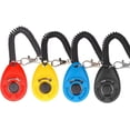 thumbnail image 1 of Clicker Training for Dogs, 4 Pcs, Multi-Color Dog Clicker for Training, Clicker Dog Training with Wrist Strap, Clicker for Pets, Dog Clicker Perfect for Dog Cat Horse Behavioral Training, 1 of 7