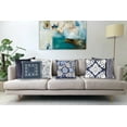 thumbnail image 5 of Parkland Collection Aya Blue Throw Pillow Cover, 5 of 10