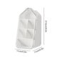 thumbnail image 3 of Desktop Slanted Pen Organizer | Multi-Lattice Plastic Storage Box for Office Supplies | Removable Washable Grids | White Blue Green | 21.6x11x11cm | 1pc, 3 of 6