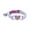 Purple, variant on SPRING PARK Adjustable Polyester Cat Collar, Multi-color Cat Safety Collar, Kitten Collar for Cat with Bell Pet Accessories